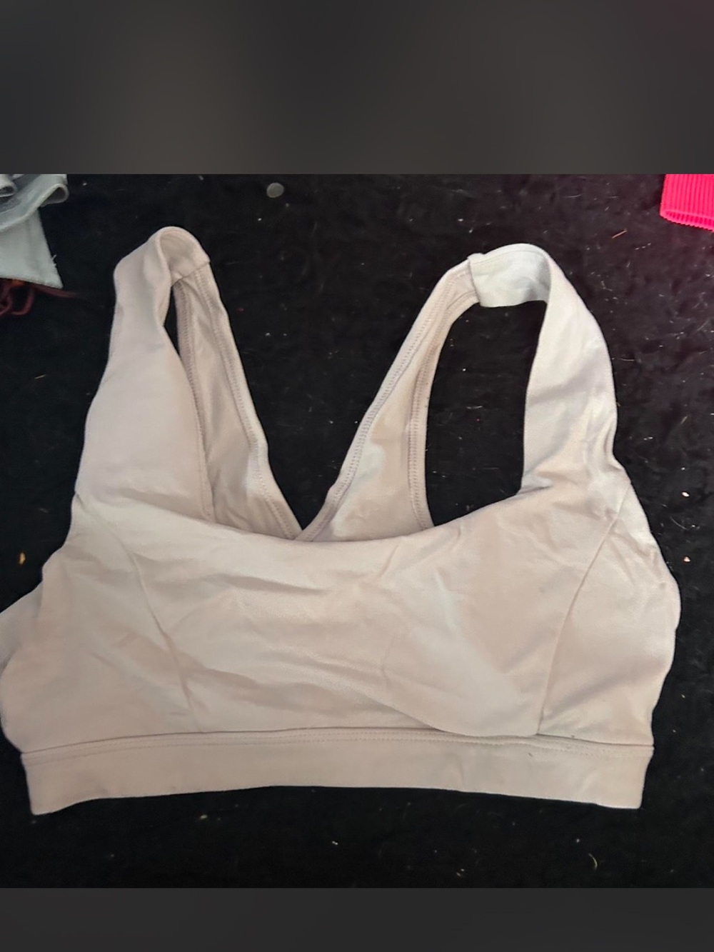 Forever 21 Neutral Seamless Light Beige Sports Bra